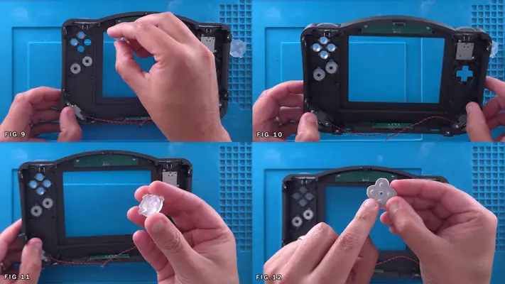 Installing The Buttons & Pads
