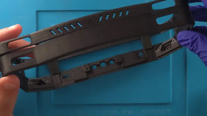 Adhering Mounting Brackets to Front Face Bracket