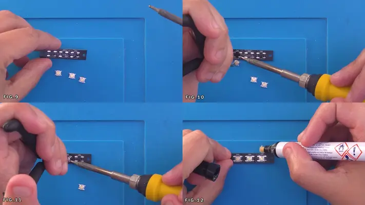 Preparing The Power/Volume Buttons & PCB 