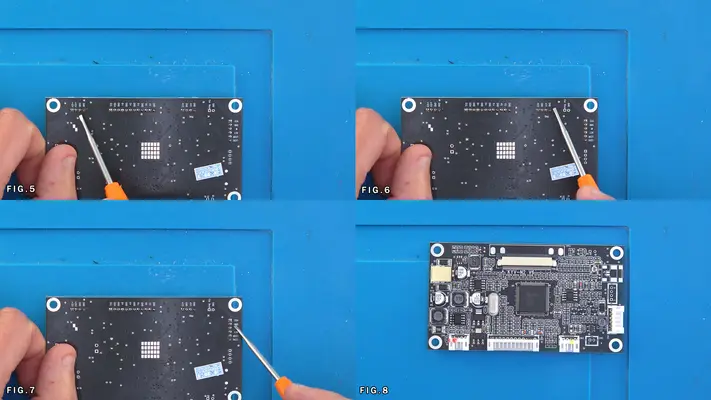 Preparing The LCD Driver Board