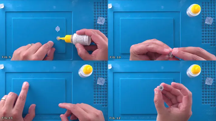 Preparing The Buttons & Button Pads