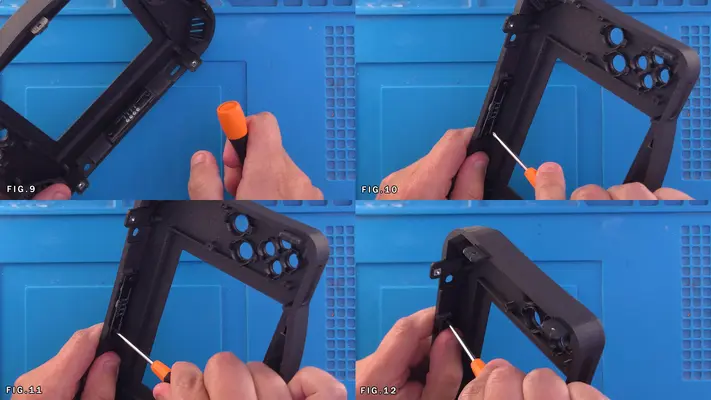 Installing The Power/Volume Buttons & PCB