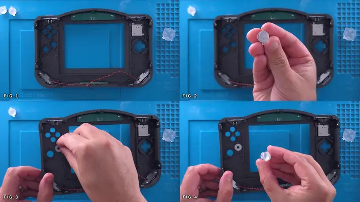 Installing The Buttons & Pads