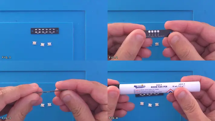 Preparing The Power/Volume Buttons & PCB 