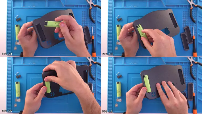 Mounting Internal Back Face Batteries - Part 1 