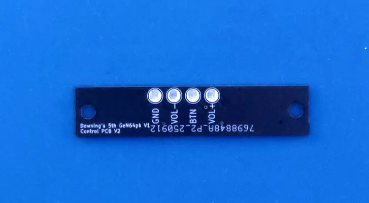 Preparing The Power/Volume Buttons & PCB 
