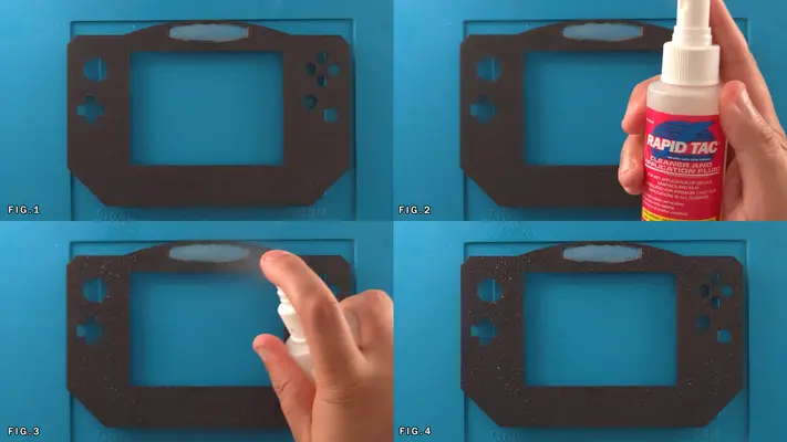 Mounting Decal To Front Face Plate