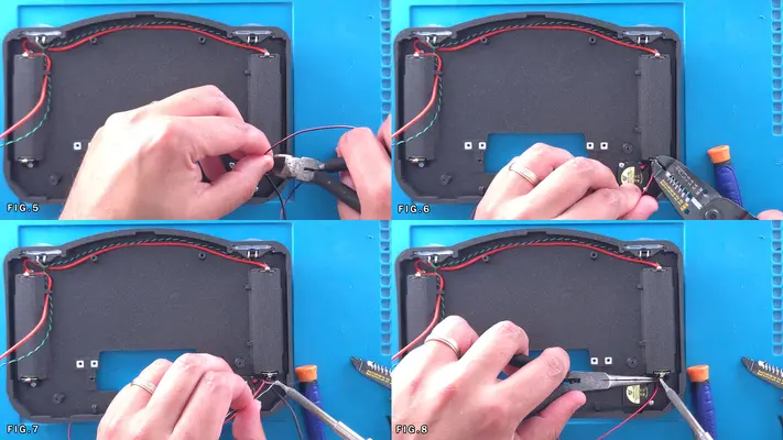 Wiring The Negative Battery Power & Fan Wiring