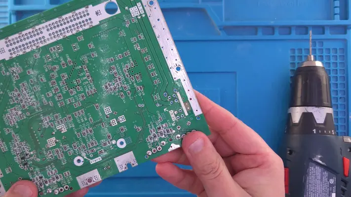 Drilling The N64 Mobo Mounting Holes