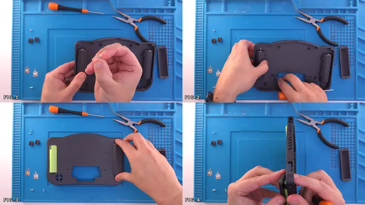 Mounting Internal Back Face Batteries - Part 2 