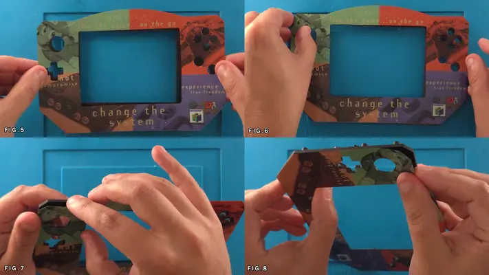 Mounting Decal To Front Face Plate