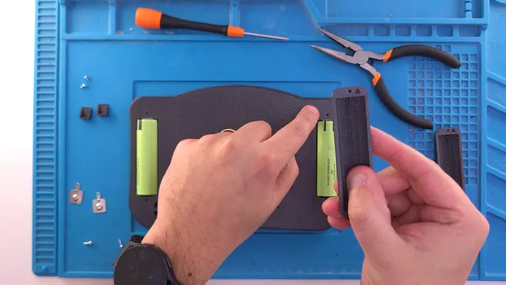 Mounting Internal Back Face Batteries - Part 2 