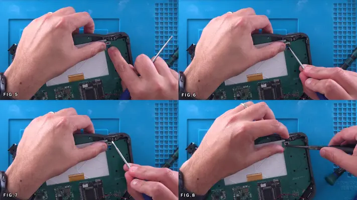 Installing The Main Motherboard & Joy Con