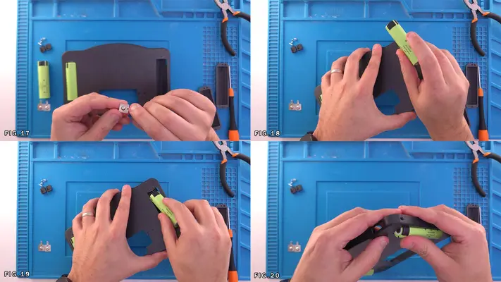 Mounting Internal Back Face Batteries - Part 1 