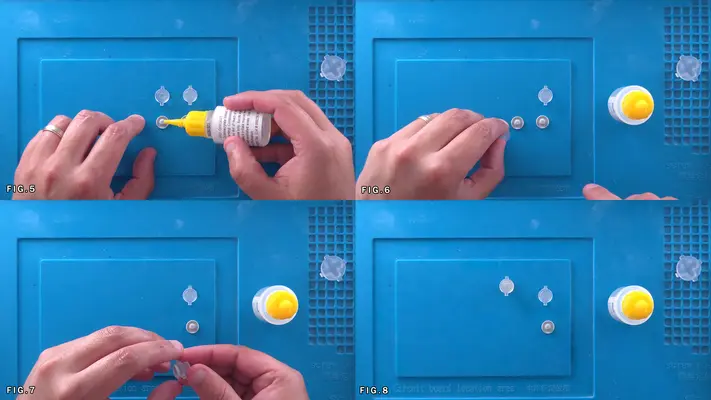 Preparing The Buttons & Button Pads