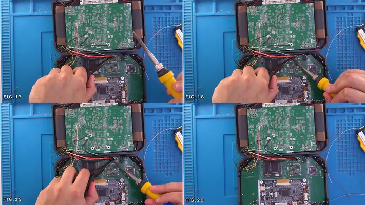 Connecting Case Halves Power & Data 