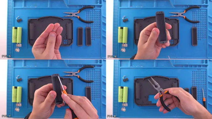 Mounting Internal Back Face Batteries - Part 1 