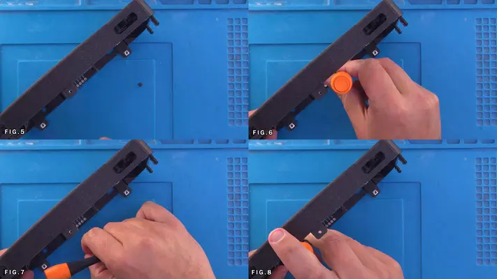 Installing The Power/Volume Buttons & PCB