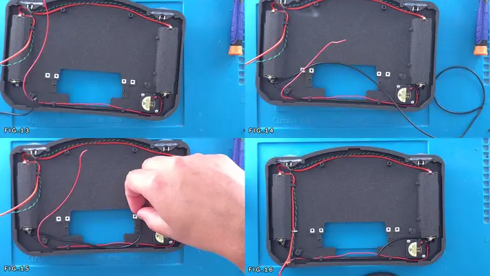 Wiring The Negative Battery Power & Fan Wiring
