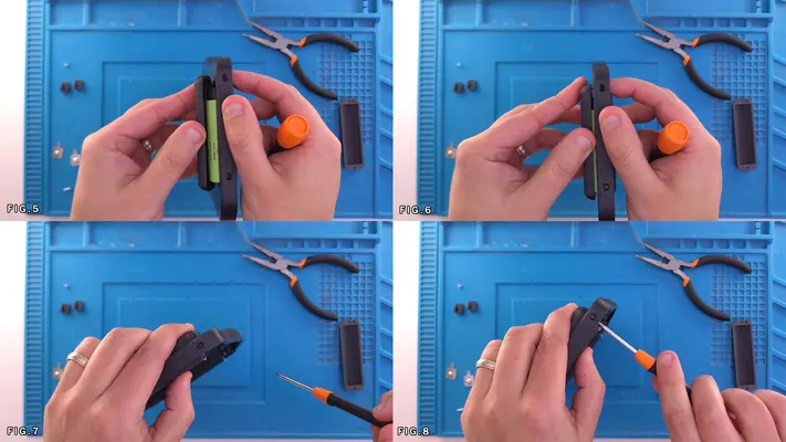 Mounting Internal Back Face Batteries - Part 2 