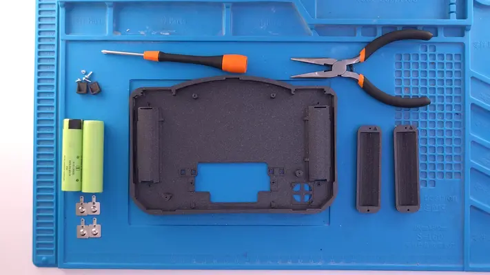 Mounting Internal Back Face Batteries - Part 1 