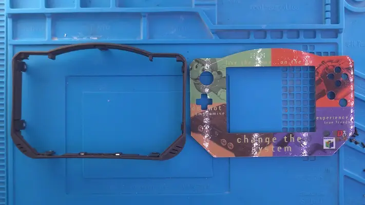 Mounting Front Face Plate to Front Face Bracket