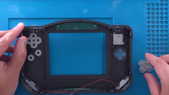 Installing The Buttons & Pads