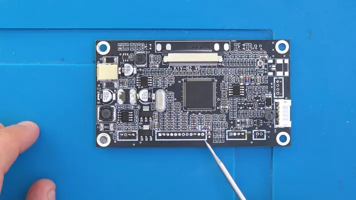 Preparing The LCD Driver Board