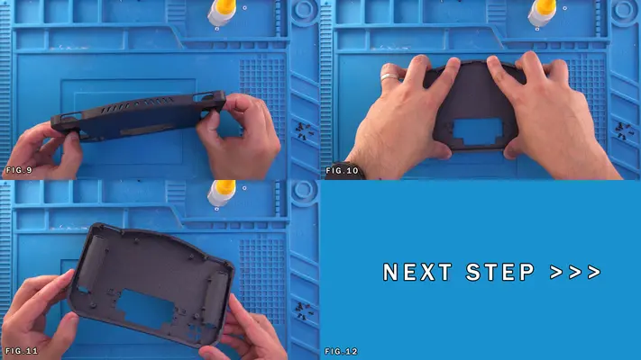 Mounting Back Face Plate to Back Face Bracket