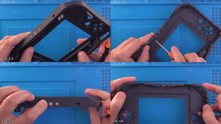 Installing The Power/Volume Buttons & PCB
