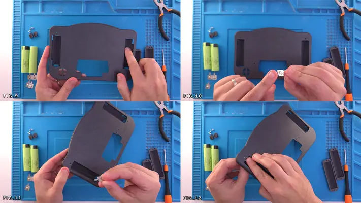 Mounting Internal Back Face Batteries - Part 1 