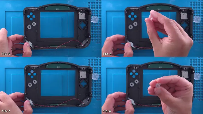 Installing The Buttons & Pads