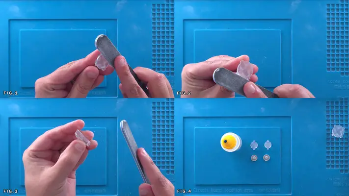 Preparing The Buttons & Button Pads