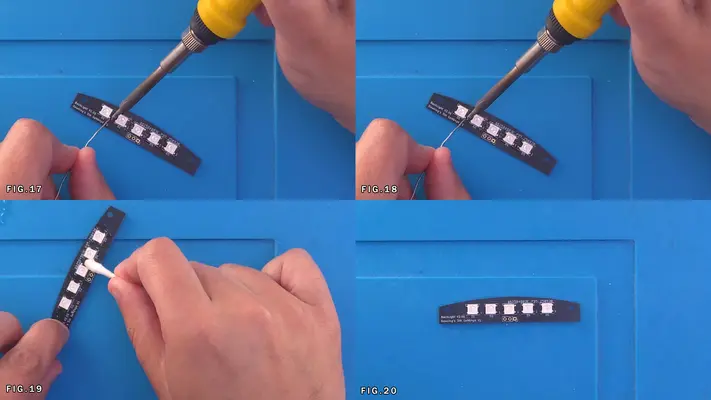 Preparing The LED Backlight Board