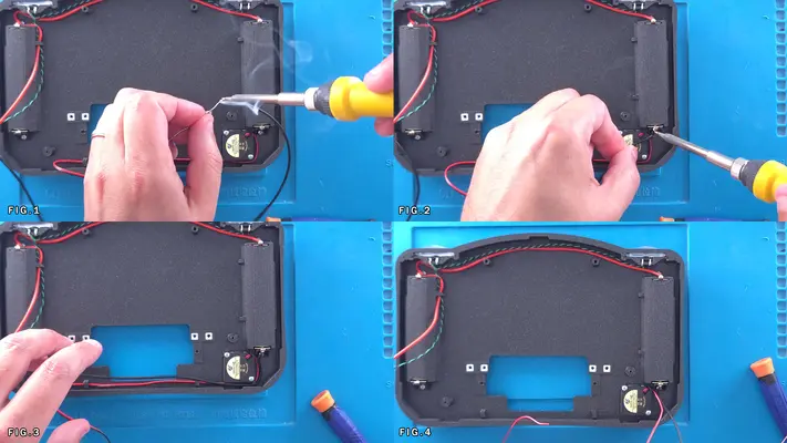 Wiring The Negative Battery Power & Fan Wiring