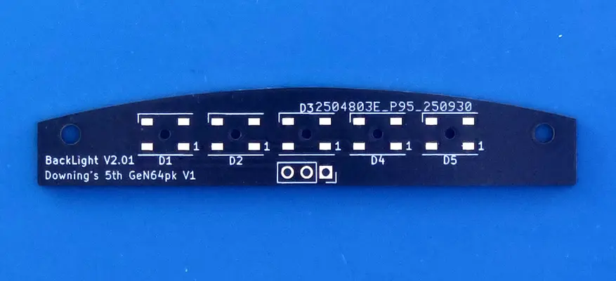 Preparing The LED Backlight Board